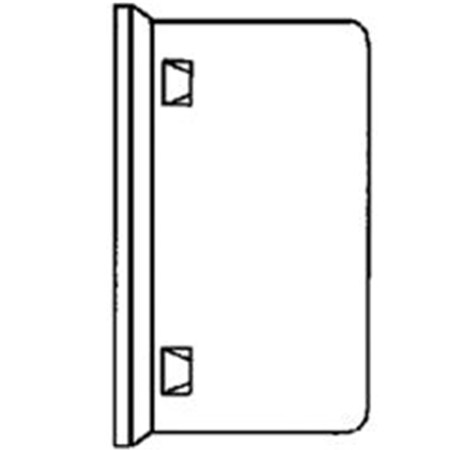 Defenseguard FCE0B030000 End Cap 3 In. DE3672611